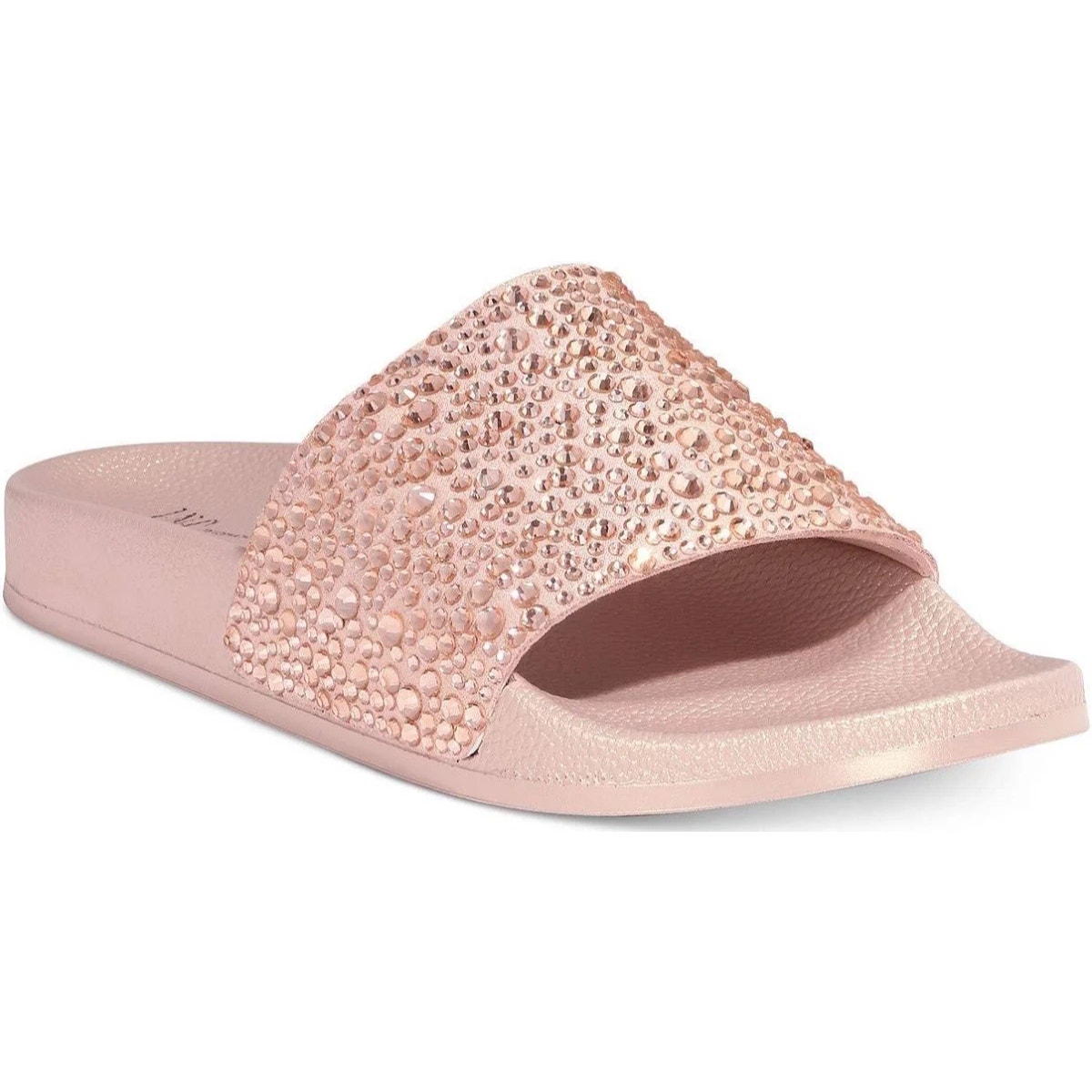I.N.C. International Concepts Peymin Rose Bling Pool Slides Ladies 4 Nwt